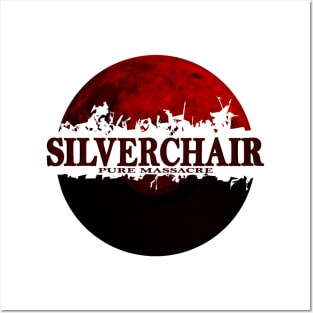 Silverchair pure massacre red moon vinyl Posters and Art